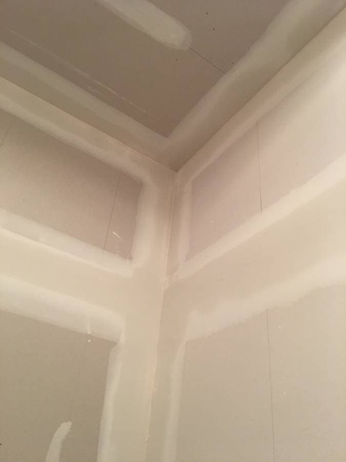 picture of drywall installed in island park new york long island  